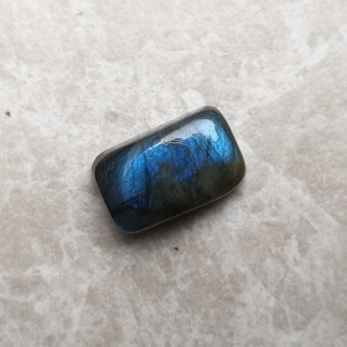 Labradoryt kaboszon 20x12 mm nr B397