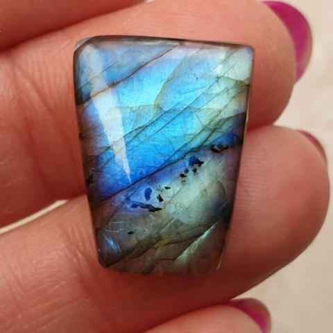Labradorite cabochon 20x15 mm no B445 Labradorite cabochon 20x15 mm no B445