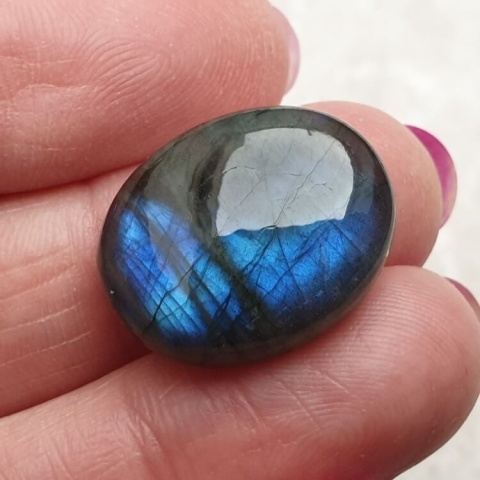 Labradorite cabochon 20x16 mm no B384 Labradorite cabochon 20x16 mm no B384