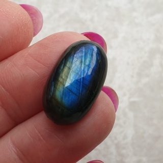 Labradoryt kaboszon 21x12 mm nr B592