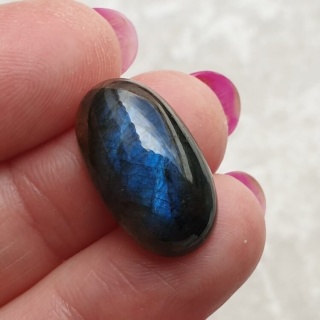 Labradoryt kaboszon 21x12 mm nr B601