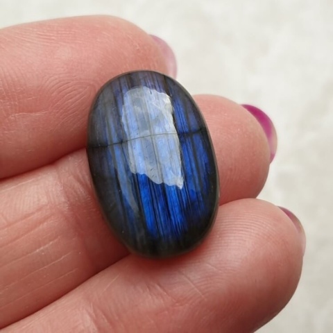 Labradorite cabochon 21x14 mm no B490 Labradorite cabochon 21x14 mm no B490
