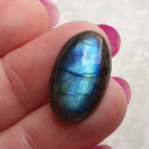 Labradorite cabochon 22x13 mm no B593 Labradorite cabochon 22x13 mm no B593