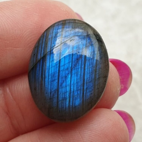 Labradorite cabochon 22x17 mm no B598 Labradorite cabochon 22x17 mm no B598