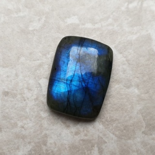 Labradoryt kaboszon 23x17 mm nr B418