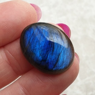Labradoryt kaboszon 23x18 mm nr B588