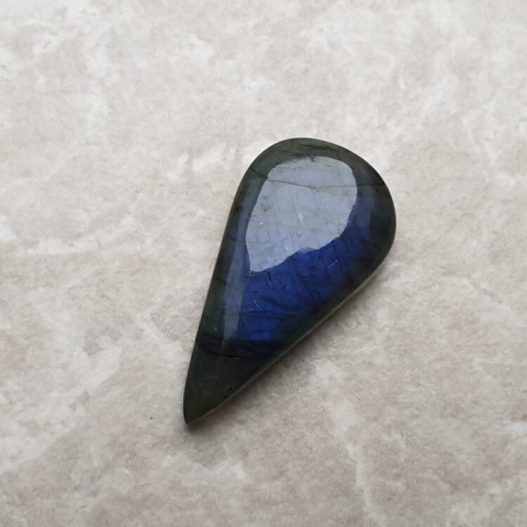 Labradoryt kaboszon 25x13 mm nr B378 Labradoryt kaboszon 25x13 mm nr B378