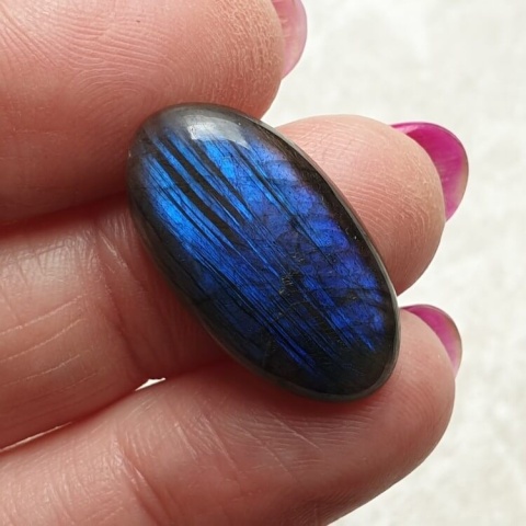 Labradorite cabochon 25x14 mm no B553 Labradorite cabochon 25x14 mm no B553