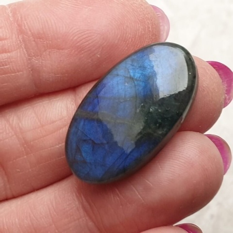 Labradorite cabochon 27x15 mm no B394 Labradorite cabochon 27x15 mm no B394