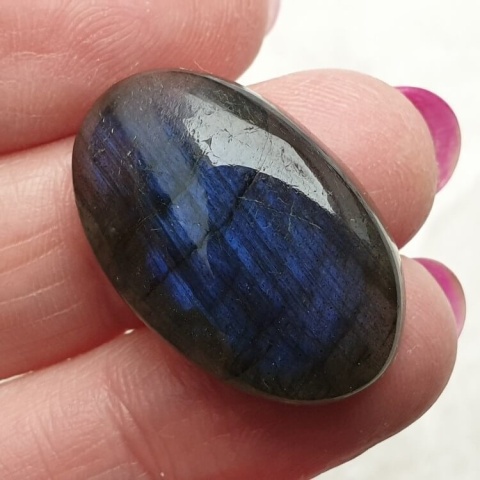 Labradorite cabochon 27x17 mm no B357 Labradorite cabochon 27x17 mm no B357
