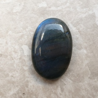 Labradoryt kaboszon 27x18 mm nr B441
