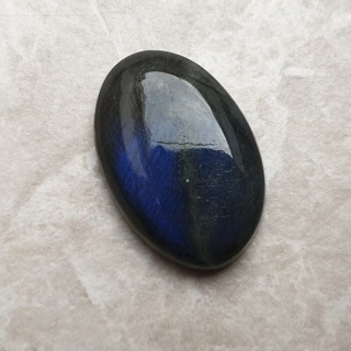 Labradoryt kaboszon 27x18 mm nr B466