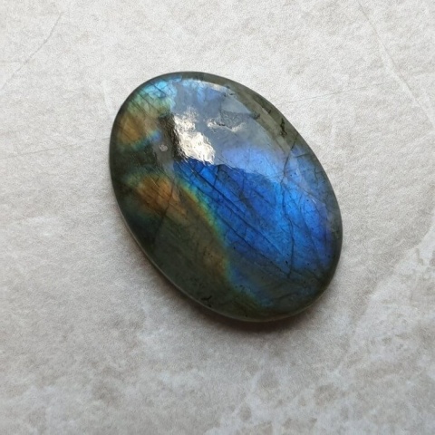 Labradorite cabochon 27x19 mm no B512 Labradorite cabochon 27x19 mm no B512