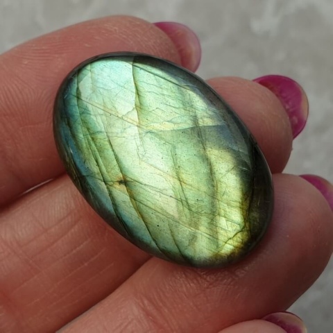 Labradorite cabochon 29x20 mm no B611 Labradorite cabochon 29x20 mm no B611
