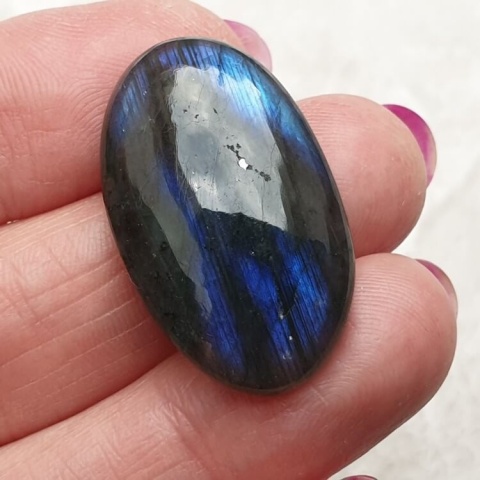 Labradorite cabochon 30x18 mm no B416 Labradorite cabochon 30x18 mm no B416