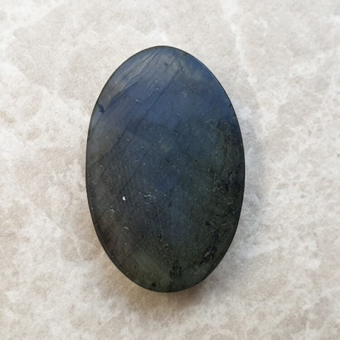 Labradoryt kaboszon 30x19 mm nr B442