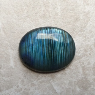 Labradoryt kaboszon 31x25 mm nr B510