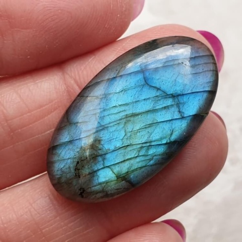 Labradorite cabochon 32x18 mm no B444