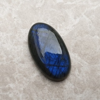 Labradoryt kaboszon 32x19 mm nr B391