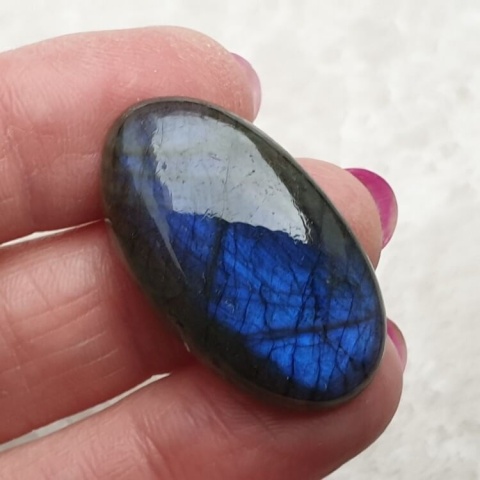 Labradorite cabochon 32x19 mm no B391 Labradorite cabochon 32x19 mm no B391