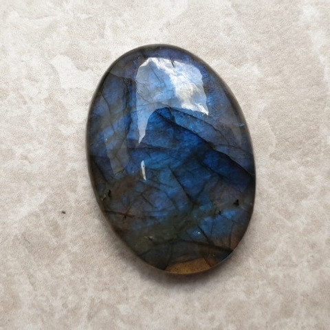 Labradorite cabochon 32x23 mm no B408 Labradorite cabochon 32x23 mm no B408