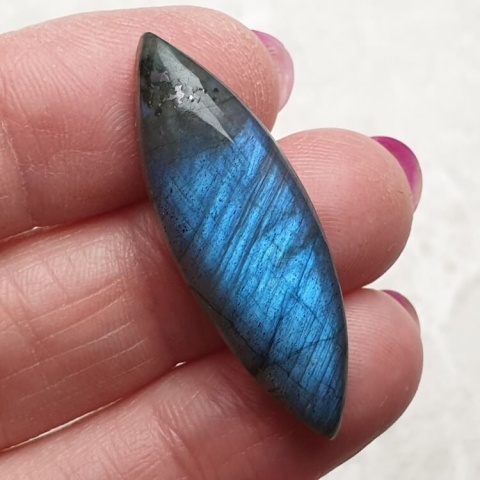 Labradorite cabochon 33x12 mm no B400 Labradorite cabochon 33x12 mm no B400