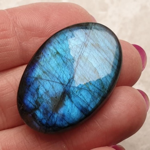 Labradorite cabochon 33x23 mm no B361 Labradorite cabochon 33x23 mm no B361