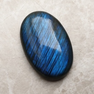 Labradoryt kaboszon 35x23 mm nr B463