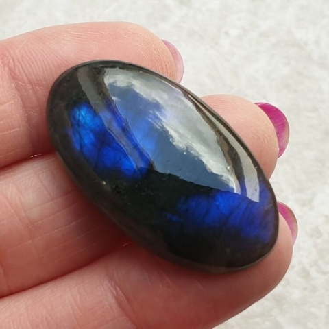 Labradorite cabochon 36x20 mm no B539 Labradorite cabochon 36x20 mm no B539