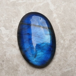 Labradoryt kaboszon 36x24 mm nr B414