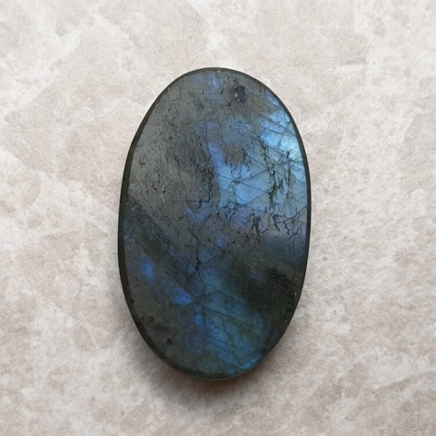 Labradorite cabochon 37x22 mm no B407 Labradorite cabochon 37x22 mm no B407