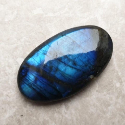 Labradorite cabochon 40x23 mm no B362 Labradorite cabochon 40x23 mm no B362