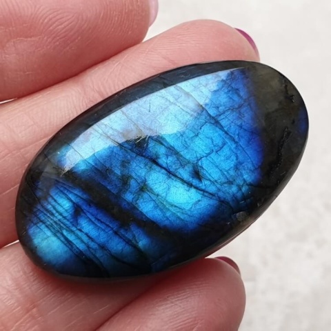 Labradorite cabochon 40x23 mm no B362 Labradorite cabochon 40x23 mm no B362