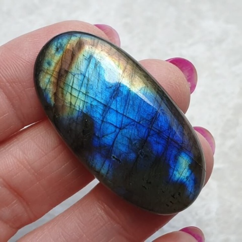 Labradorite cabochon 42x22 mm no B511