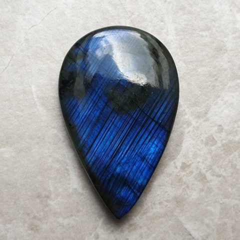 Labradorite cabochon 42x26 mm no B540 Labradorite cabochon 42x26 mm no B540