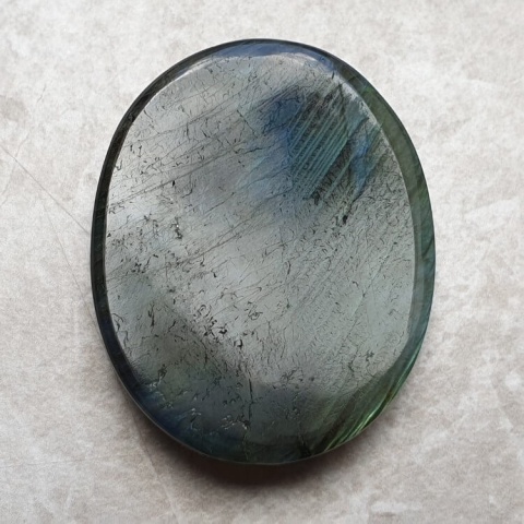 Labradoryt kaboszon 43x34 mm nr B507