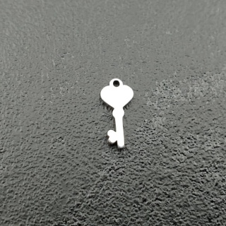 Zawieszka klucz stal szlachetna 12x5 mm 1szt