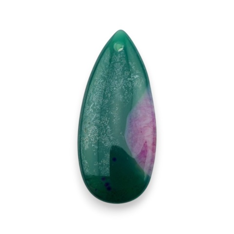 Agat kaboszon z dziurką 41x18 mm nr 122 Agat kaboszon z dziurką 41x18 mm nr 122