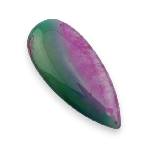 Agat kaboszon z dziurką 41x18 mm nr 129 Agat kaboszon z dziurką 41x18 mm nr 129