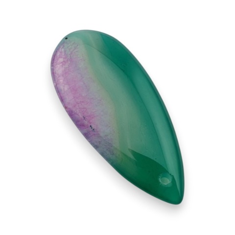 Agat kaboszon z dziurką 41x18 mm nr 135 Agat kaboszon z dziurką 41x18 mm nr 135