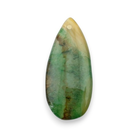 Agat kaboszon z dziurką 41x18 mm nr 141 Agat kaboszon z dziurką 41x18 mm nr 141