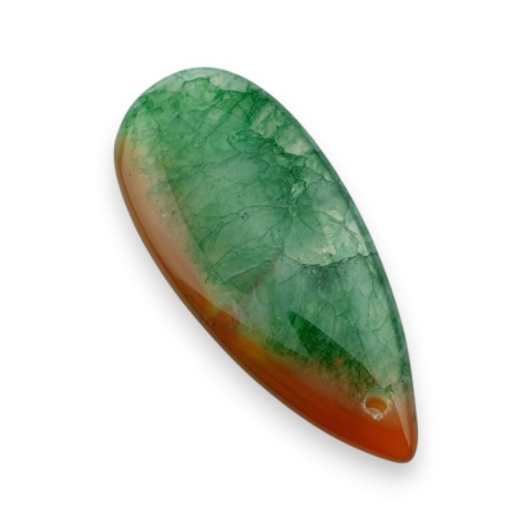 Agate cabochon with mounting hole 41x18 mm no 148 Agate cabochon with mounting hole 41x18 mm no 148