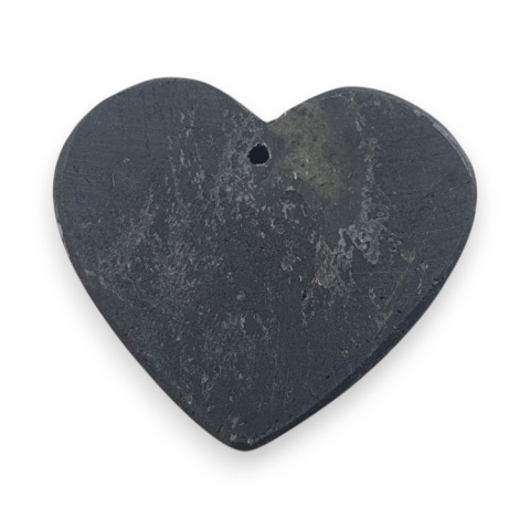 Czarny turmalin serce z dziurką 29x26 mm nr 14 Czarny turmalin serce z dziurką 29x26 mm nr 14