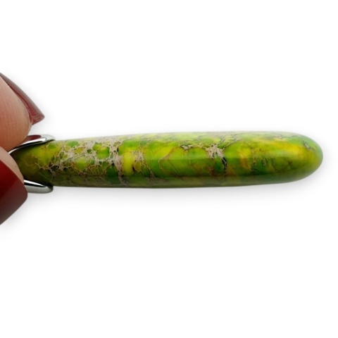 Jaspis cesarski zawieszka 35x15 mm nr 221