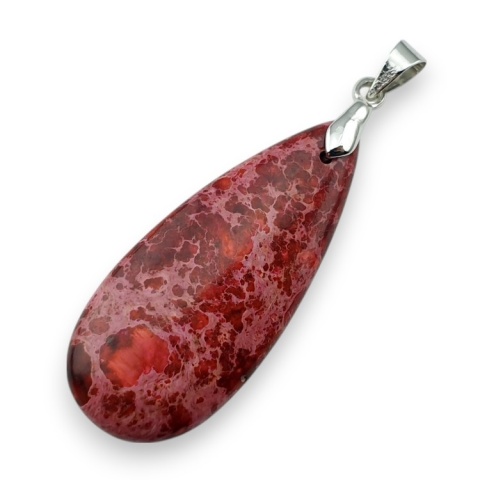 Imperial jasper pendant 35x15 mm no 236