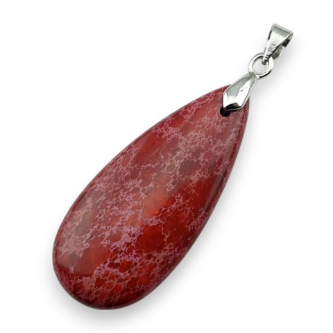 Imperial jasper pendant 35x15 mm no 239 Imperial jasper pendant 35x15 mm no 239
