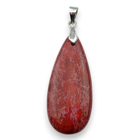 Imperial jasper pendant 35x15 mm no 239 Imperial jasper pendant 35x15 mm no 239