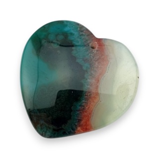 Agate cabochon with mounting hole 39x40 mm no 230