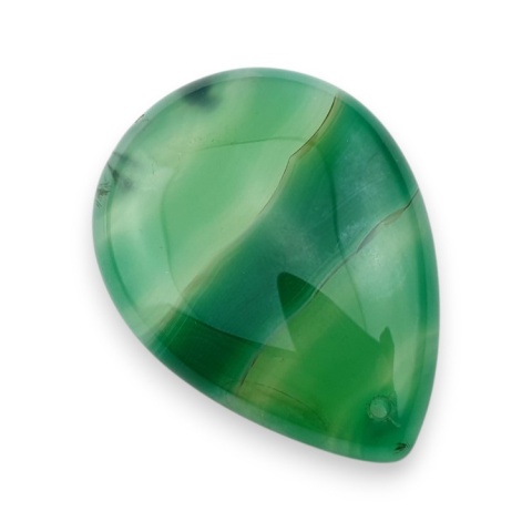 Agate cabochon with mounting hole 40x30 mm no 198 Agate cabochon with mounting hole 40x30 mm no 198