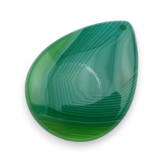 Agate cabochon with mounting hole 40x30 mm no 199